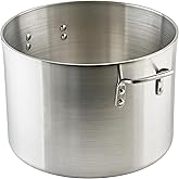 Winco 6.0mm Aluminum Sauce Pot, 26-Quart