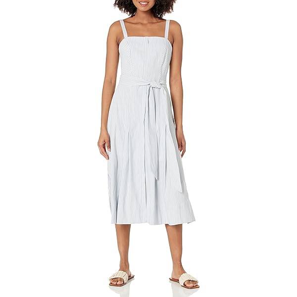 open lace back dress CLUB MONACO Women's Pleated Tie Back Maxi Dress, Multi/Varie, 2 at Amazon  Women's Clothing store main image 0