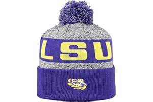 PRO SPORT BRAND Collegiate Cuffed Knit Beanie Hats, Cuffed Knit Winter Beanies Available