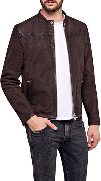 replay suede jacket