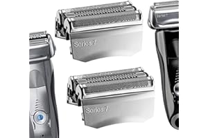 VIDSA Series 7 70S Foil & Cutters Shaver Replacement Heads for Braun S7 Electric Razors, Compatible with Braun Series 7 720cc 750cc 760cc 790cc 799 797 9565, 2Pack