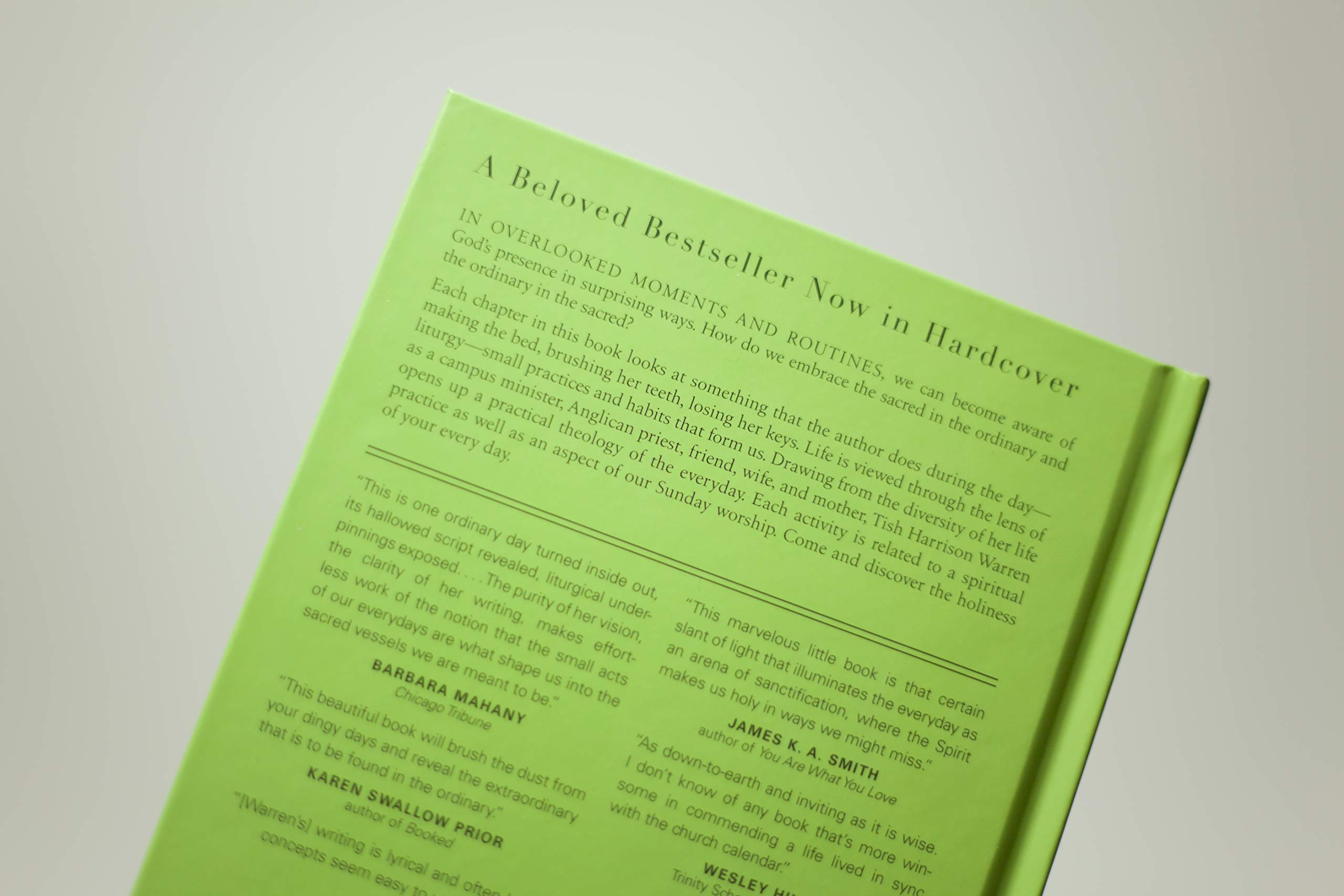 Liturgy of the Ordinary: Sacred Practices in Everyday Life