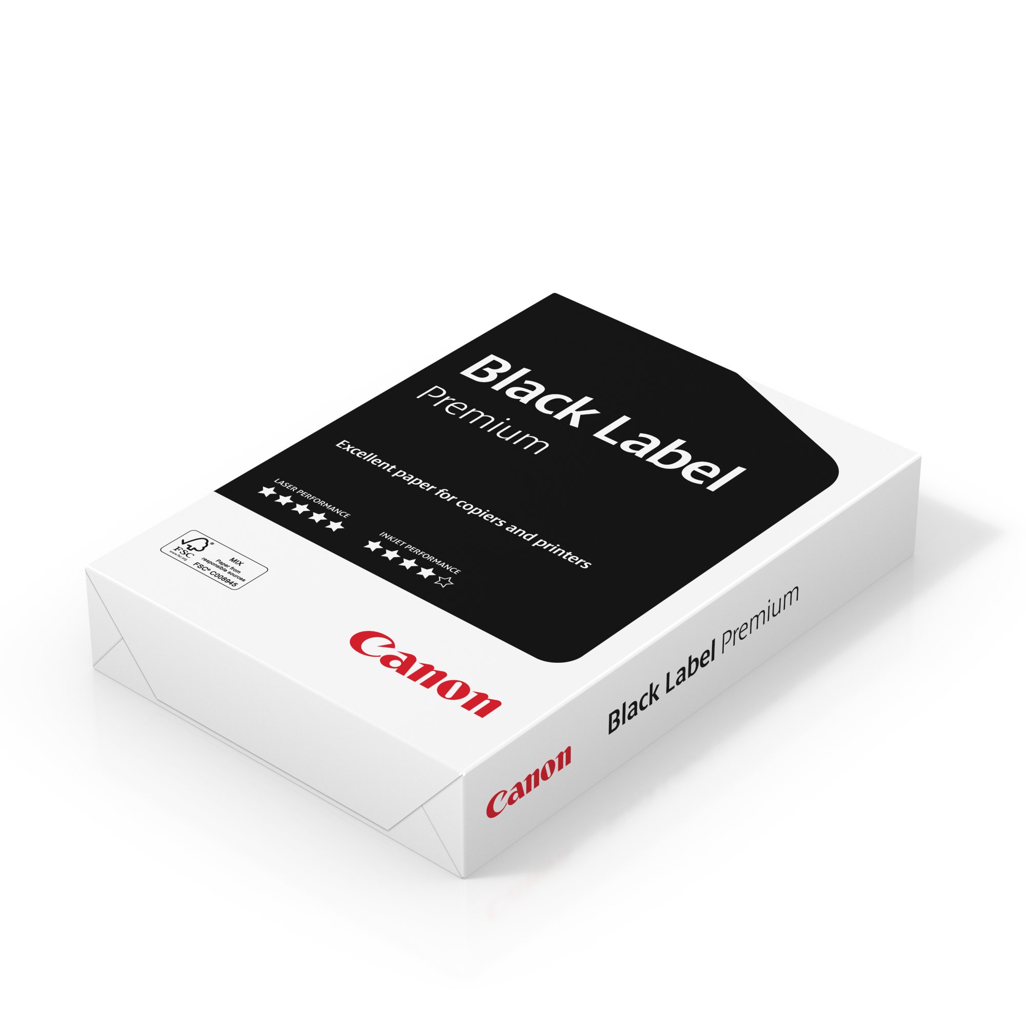 Canon Black Label Premium A3 75gsm FSC White (1 x 500 Sheets) Copier/Laser/Inkjet Paper
