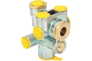 Trailer Spring Brake Control Valve 110500 Improved Braking Efficiency for Trailer 3/8in Ports Priority Valve