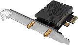 ASUS PCE-BE92BT BE9400 WiFi 7 PCIe Adapter Bluetooth 5.4 OFDMA Tri-Band view 8