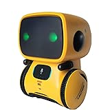 MARUSTAR Smart Robot Toy for Kids,Funny Cute Robot,Voice Control,Touch Interaction,Singing,Dancing,Repeating,Recording,Great 