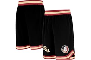 Ultra Game Men's NCAA Official Supreme Poly Air Mesh Shorts