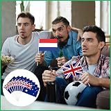 YAAVAAW 10pcs Small Australia Flags for Football 2026 Party Decorations view 6