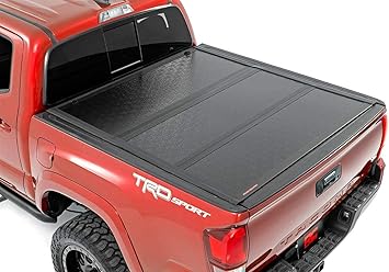 Rough Country Low Profile Hard Tri Fold Fits 2016 2020 Tacoma 5 Ft Bed Folding Tonneau Cover 47420500 Tonneau Covers Amazon Canada