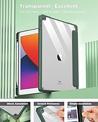 TiMOVO for iPad 9th Generation Case 2021, 10.2 inch