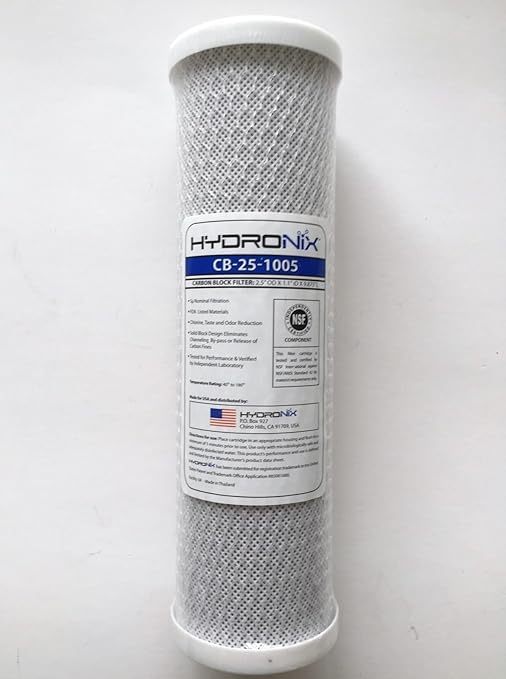 0.5 micron carbon block filter