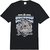 2025 Back to Back World Champions | Los Angeles D LA Series Comfort Colors Adult Heavyweight T-Shirt