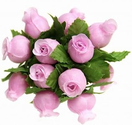 Amazon Com 72 Mini Poly Pink Rose Dry Flowers Bunch Craft Party