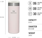 Stanley Aerolight Transit Travel Mug 0.47L Rose Quartz Leakproof Dishwasher Safe view 2