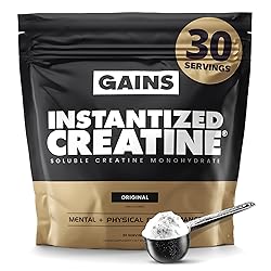 Gains in Bulk Instantized Creatine Monohydrate for