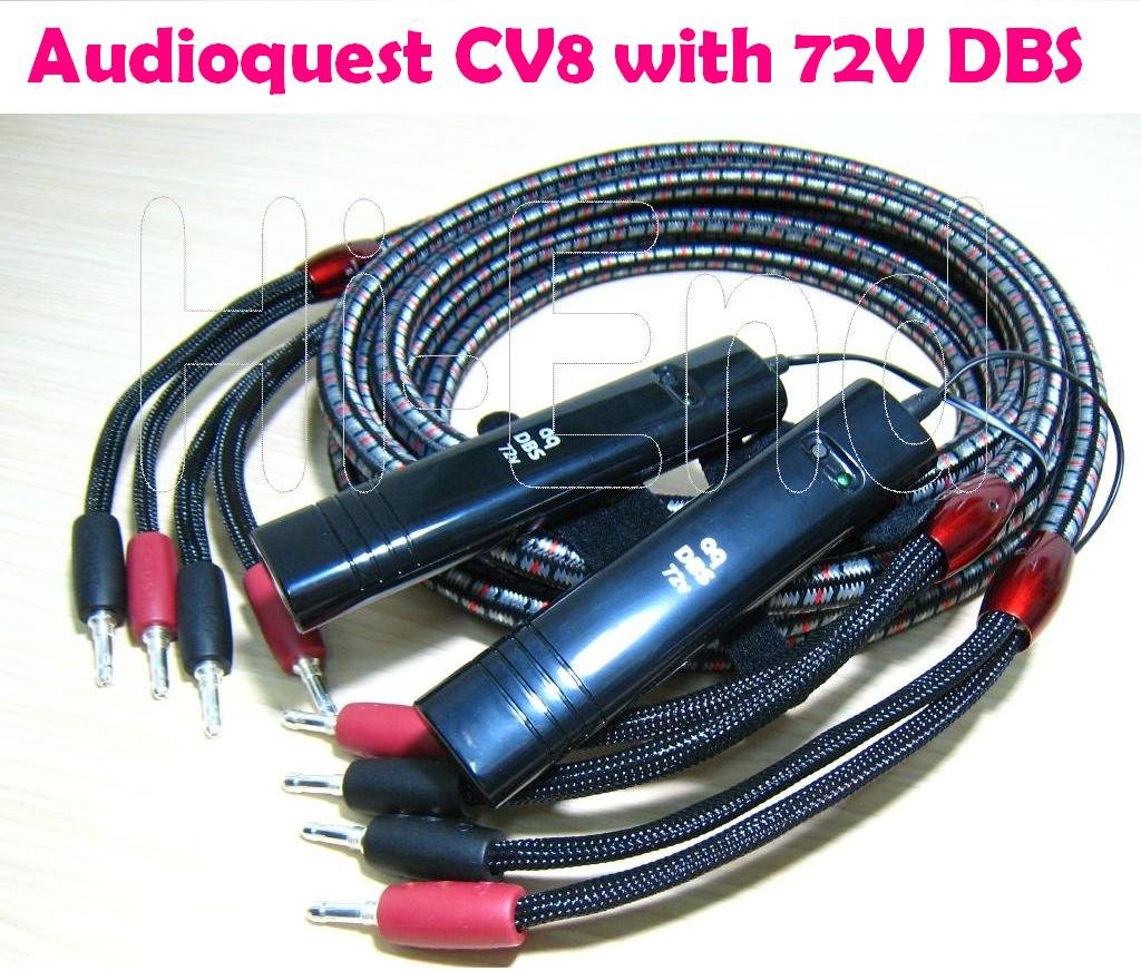 Audioquest CV8 72v DBS PSC+ Speaker Cable 10ft Amazon.co.uk Electronics
