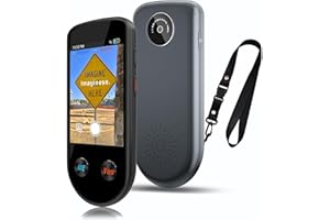 CHUNMU Language Translator Device, Language Translator Two Way with Voice/Offline/Photo 137 Languages, Translator Device No WiFi Needed, Real-Time Portable AI Translator for Travel Learning Business