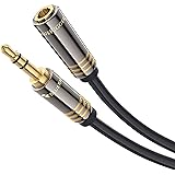 BlueRigger 3.5mm Stereo Audio Cable - (6FT, Aux,Extension Cable) - Compatible with iPod, Laptop, Home Theater Devices, and Am