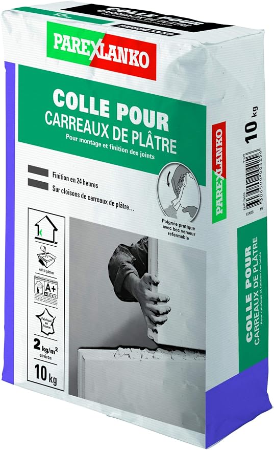 Parexlanko, Colle pour carreaux de plâtre pour montage et finition des — free download