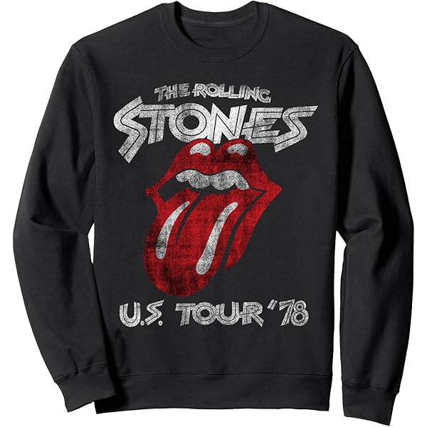 Amazon.com: Rolling Stones U.S. Tour 1978 Long Sleeve T-Shirt