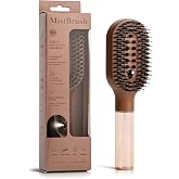 Tcsxady 3 in 1 Hair Brush with Water Spray, Hair Mist Brush for Women | Built-in 80ML Spray Bottle & Massage Beads, Thickened