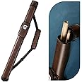 Trymaker Pool Cue Case, 1×1 Hard Pool Stick Case Holds 1 Complete of 2-Piece Cue, Made of Faux Leather Pool Cue Accessories
