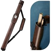 Trymaker Pool Cue Case, 1&times;1 Hard Pool Stick Case Holds 1 Complete of 2-Piece Cue (Not for 3/4 Cues), Made of Faux Leather Pool Cue Accessories