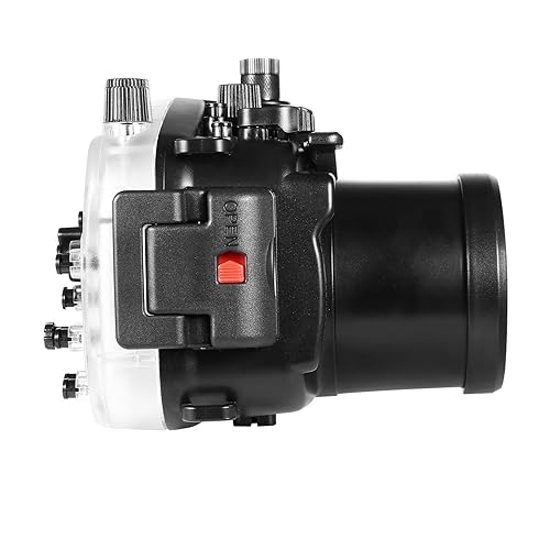 Meikon Underwater Camera Housing Case w/Dome Port Kit, 40M/130FT