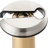 Vintorio Easy Wine Foil Top Cutter - Cut Bottle Capsules and Neck Labels - Sharp Remover for Wine Seals - Tough Metal, Stainless Steel Plated Body