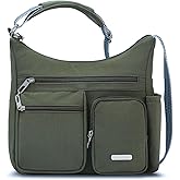 MHCNLL Trendy Anti Theft Crossbody Bag for Women, Waterproof Nylon Multi-Pocket Travel Purse and Everyday Shoulder Handbag