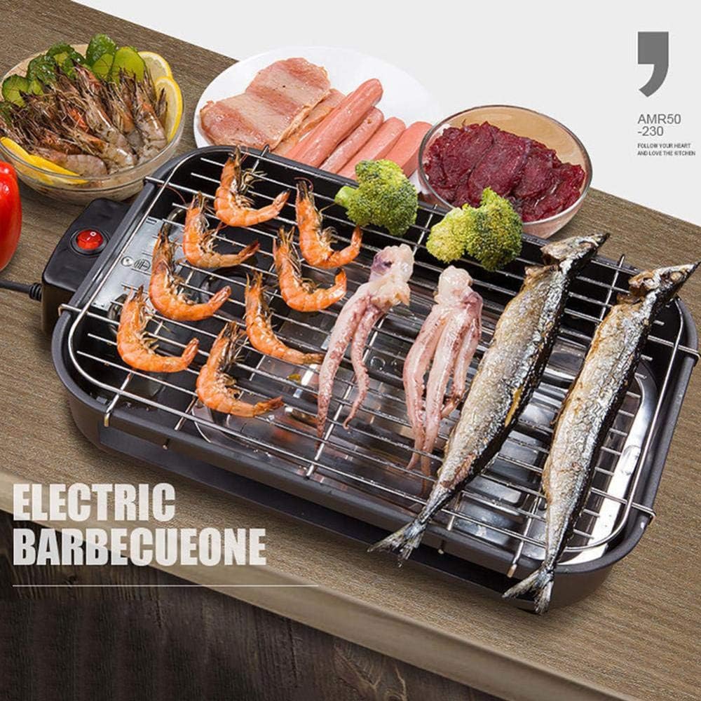 review XTBB Outdoor Barbecue Electric Heating BBQ Household Smokeless Barbecue Machine Electric Oven Grill