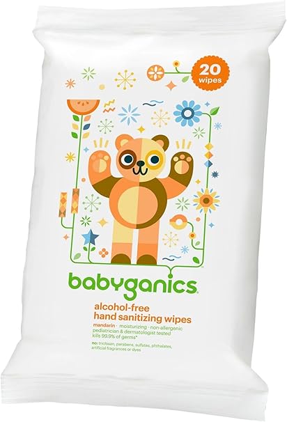 babyganics antibacterial wipes