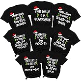 Matching Family Christmas Shirts Most Likely to Superlative Tee, Funny Pajamas Holiday Vacation Outfit Friends T-Shirt Multicolor