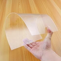 YSTIME 8" x 12" Clear Acrylic Sheet Plexiglass