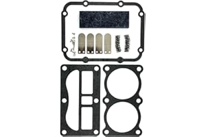 WFCYQ 5140118-37 / K0159 Gasket Set and Air Compressor Valve Kit KK4275 Fits Craftsman Devilbiss Porter Cable Air Compressor (K-0159 、KK-4275)