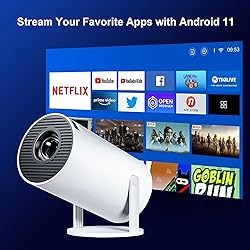 Smart 4K Projector WiFi Bluetooth - Salange Mini