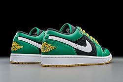Jordan 1 Low Grade School Malachite/Fire