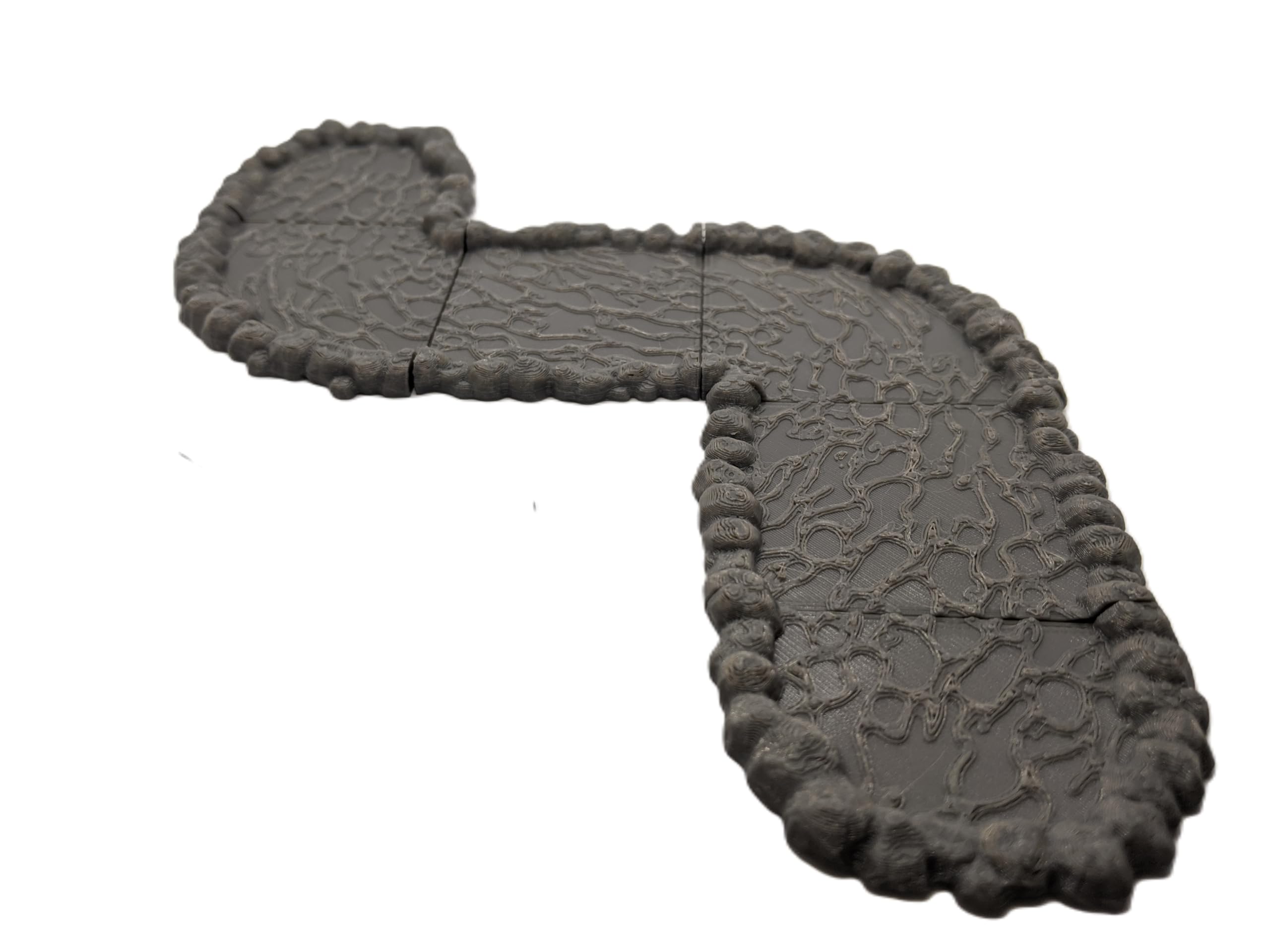 River Water Set | 28mm 1/56 Scale Miniature | RPG Tabletop Figure Diorama Landscape Modelling Wargaming Fantasy Wargames Model Scenery Terrain Scatter Roleplaying 3d Printed Paintable