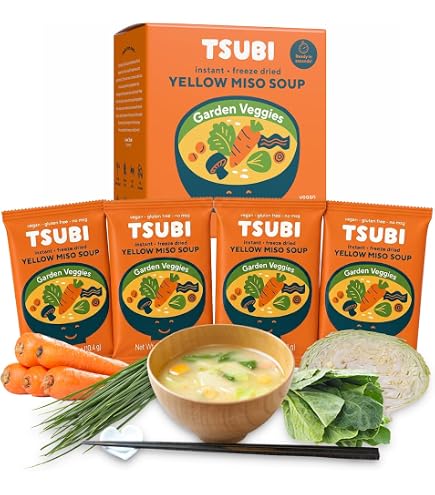 Amazon.com: Amano Foods Freeze-Dried Miso Soup 10 Servings (5x2
