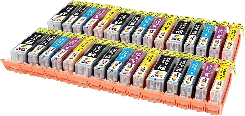 TONER EXPERTE 30 XL Ink Cartridges PGI-550XL CLI-551XL for Canon Pixma iP7250