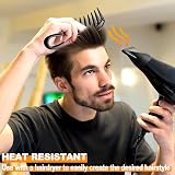 Sularpek Wide Tooth Shark Comb for Wet Long Hair Black view 4