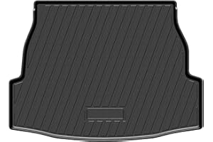 Mixsuper Cargo Liner for Toyota RAV4 All Models 2019-2024, All Weather Trunk Liner Rear Cargo Mat Anti-Slip Durable Black