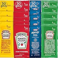 200 Salt & Pepper Packets - 100 Each Individual Seasoning Sachets For Travel & Food Service