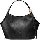 kate spade new york womens Deco Fine Grain Leather Small Tulip Tote