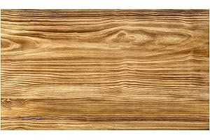 Jahof Solid Wood Table Top 48 x 28 inch, One-Piece Desktop 1 inch Thick, Rectangular Tabletop for Dining Table, Desk, Workbench, Wooden Countertop for Home and Office (120 x 70 cm, Light Brown)