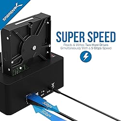 SABRENT USB 3.0 to SATA Dual Bay External Hard