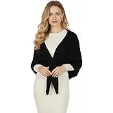 cnomg Women Knitted Shawl Wraps Sweater Shawl Wraps Open Front Poncho for Spring Fall Winter