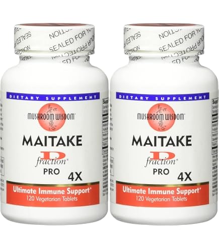 Amazon.com: Mushroom Wisdom Maitake D-Fraction PRO 4X Liquid - 1