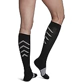 SIGVARIS Men's & Women's 401 Athletic Recovery Calf High Socks 15-20mmHg