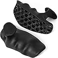 Original Weight Lifting Grips for Men Women Deadlifts, Rows, Ergonomics Workout Rubber Gym Grips Pads for Palm Protection, Fingerless Workout Gloves for Men Exercise Bodybuilding